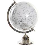 White Globes Dkd Home Decor S3029188 Globe 27cm