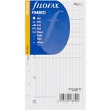Calendars Filofax Personal Inserts, Finances