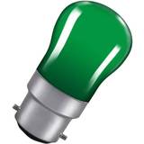 Green Incandescent Lamps Crompton Lamps 15W Pygmy B22 Dimmable Green