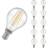 E14 Light Bulbs Crompton LED Round Filament Dimmable Clear 5W 2700K SES-E14