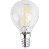 LED Lamps MiniSun 4W SES/E14 Filament Golfball Bulb In Cool White