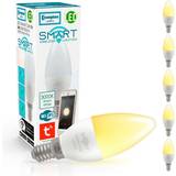 Crompton LED Smart Candle 5W Dimmable 3000K SES-E14