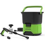 Cordless pressure washer Greenworks Cordless High-Pressure Cleaner GDC60 (Li-Ion 60 V, Motor Power 650 Watts, Pressure 70 Bar, 200 l/h Flow Rate, 20 l Tank, 6 m Hose with