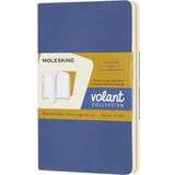 Moleskine Volant Pocket Blå/Gul Plain