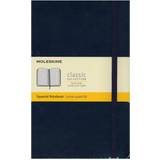 Moleskine Classic Hard Cover Notebooks sapphire blue 5 in. x 8 1 4 in. 240 pages, squared