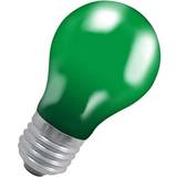 E27 Fluorescent Lamps Crompton Colourglazed GLS 25W Green ES-E27