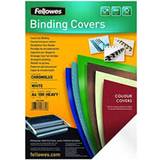 Fellowes 5378006 Binding Cover Chromolux Card with Leather Texture A4