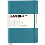 Leuchtturm1917 Dotted Softcover Notebook Stone Blue, 7" x 10"
