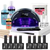 Nail Products Mylee Full Works Complete Gel Polish Kit Black 9-pack