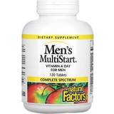 Natural Vitamins & Minerals Natural Factors Men's MultiStart 120 Tablets