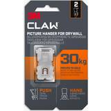 Picture Hooks 3M CLAW Drywall 2 Pack Picture Hanger 30kg wilko Picture Hook