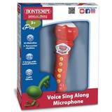 Plastic Toy Microphones Bontempi Karaoke microph ne with light effects