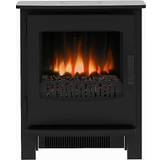 Be Modern Espire 15784 Coal Bed Electric Stove With Remote Control Matte Black