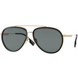 Burberry Metal Sunglasses Burberry Oliver Polarized BE3125 101787