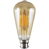 Light Bulbs MiniSun 4W BC/B22 Filament Pear Shaped Bulb In Warm White