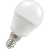 E14 Incandescent Lamps Crompton LED Thermal Plastic Round 5W 4000K Dimmable SES-E14