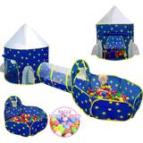 Fabric Play Tent 3 in 1 Star Play Tent