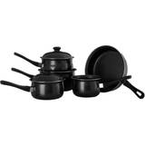 Premier Housewares Cookware Sets Premier Housewares Belly Pan Cookware Set with lid 5 Parts