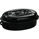 Premier Housewares Other Pots Premier Housewares Black Enamel with lid 6 L 31 cm