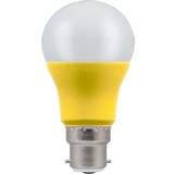Yellow Light Bulbs Crompton LED GLS Thermal Plastic 9W 110V 2700K BC-B22d
