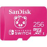 SanDisk 256 GB - microSDXC Memory Cards SanDisk Nintendo Switch microSDXC Class 10 UHS-I U3 100/90MB/s 256GB
