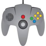 Grey Game Controllers TeknoGame Wired N64 Controller - Grey