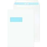 Invitation Envelopes Q-CONNECT C4 Envelope Window Self Seal 90gsm White (75 Pack) KF07561