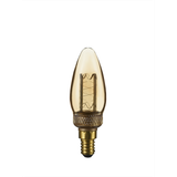 TCP LED Vintage Candle 9WEQ E14 Twist Light Bulb
