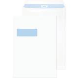 Q-CONNECT C4 Envelopes Window Peel/Seal 100gsm White Pk 250 KF03292