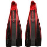Red Flippers Cressi Free Frog Snorkeling Fins