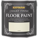 Rust-Oleum Floor Paints - White Rust-Oleum Chalky Finish Floor Paint White 2.5L