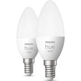 Light Bulbs Philips Hue W B39 EU LED Lamps 5.5W E14