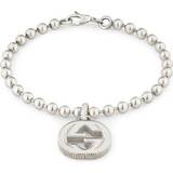 Bracelets Gucci G Charm Beaded Bracelet - Silver