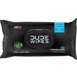 Alcohol Free Wet Wipes Dude Flushable Wipes Fragrance Free 48-pack