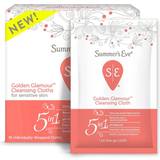 Intimate Wipes Summer's Eve Golden Glamour Daily Refreshing Individual Cloths 16-pack
