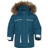 Breathable Material - Winter jackets Didriksons Kid's Kure Winter Jacket - Dive Blue