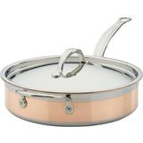 Coppers Sauteuse Hestan CopperBond with lid 26 cm