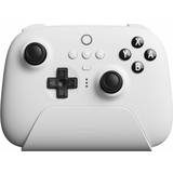 8Bitdo Game Controllers 8Bitdo Ultimate Bluetooth Controller with Charging Dock (Nintendo Switch/PC) - White
