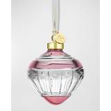 Waterford Winter Wonders Bauble Colour Rose Christmas Tree Ornament 9.3cm