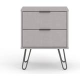 White Small Tables Core Products Augusta 2 Drawer Small Table 39.5x45cm