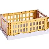 Hay Colour Crate Mix S Golden Yellow Storage Box