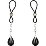 Whips & Clamps on sale CalExotics Nipple Play NonPiercing Nipple Jewellery Onyx