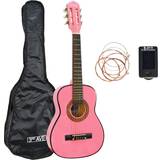 Pink Acoustic Guitars 3rd Avenue 1/4 Size Guitar Pack, Pink