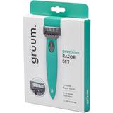 Shaving Sets Grüum Precision Razor Set Aqua Green