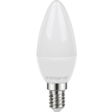 Integral Light Bulbs Integral 3.4W LED SES/E14 Candle Warm White 280Â° Frosted ILCANDE14NC006