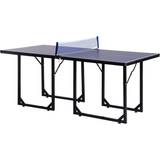 Table Tennis Tables Homcom Storage Foldable Mini Net