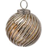 Glass Christmas Decorations Hill Interiors The Noel Collection Burnished Jewel Swirl Large Bauble Christmas Tree Ornament 8cm