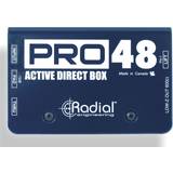 Radial Effect Units Radial Pro48 Phantom powered active direct box