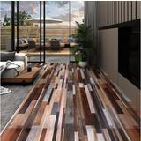 Plastic Flooring vidaXL Self-adhesive PVC Flooring Planks 2.51 mÂ² 2 mm Multicolour