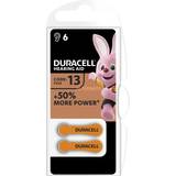 Duracell Batteries - Hearing Aid Battery Batteries & Chargers Duracell Activair 13 Hearing aid battery ZA 13 Zinc air 290 mAh 1.45 V 6 pc(s)